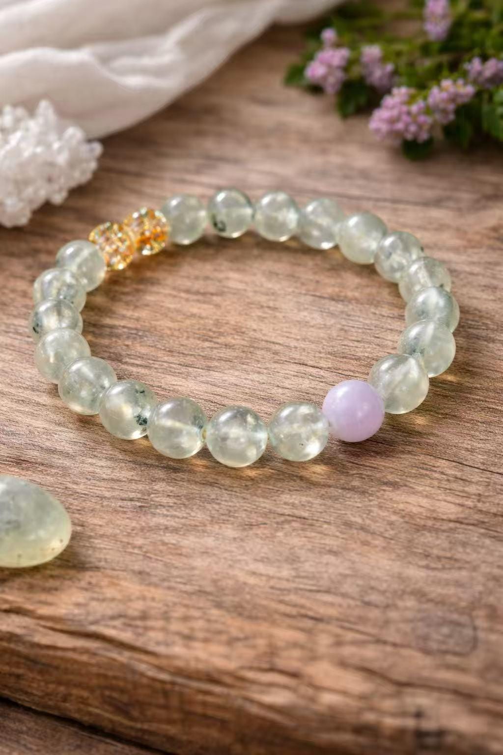 Calming jewelry and healing energy tools designed to support relaxation, emotional balance, and inner peace